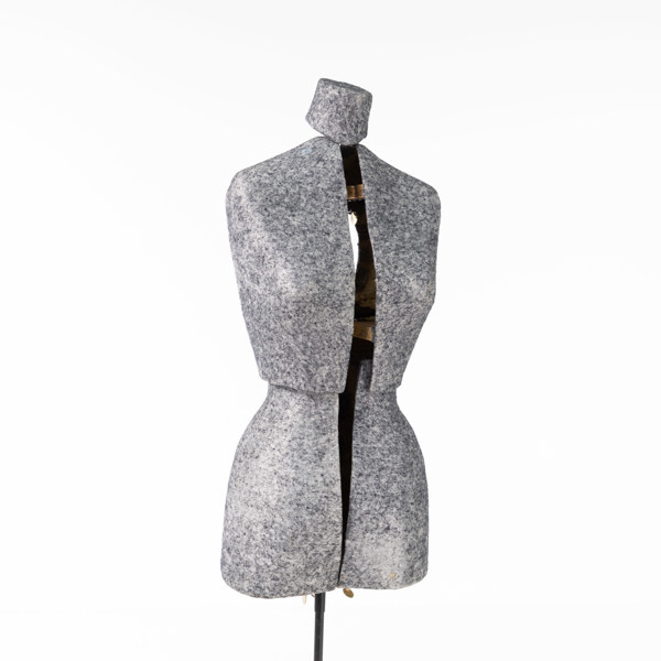 Provdocka, metall/textil, höjd 160 cm