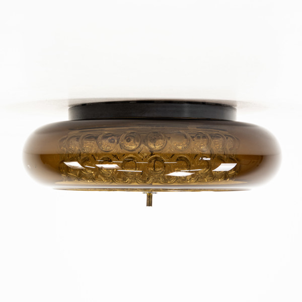 Carl Fagerlund, taklampa, "Bubblan", Orrefors, Ø 40 cm