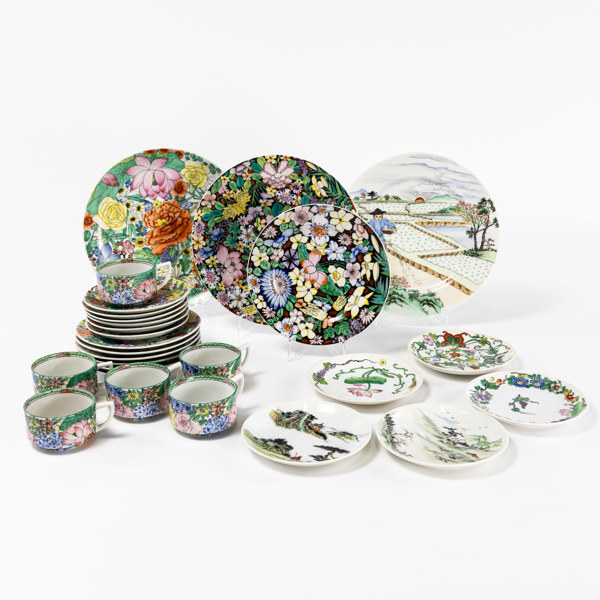 Servisdelar, 27 st, Kina, Hong Kong, 1900-tal