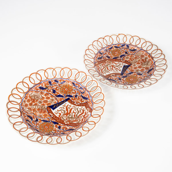 Fat, 2 st, Imari, Japan, diameter 31 cm