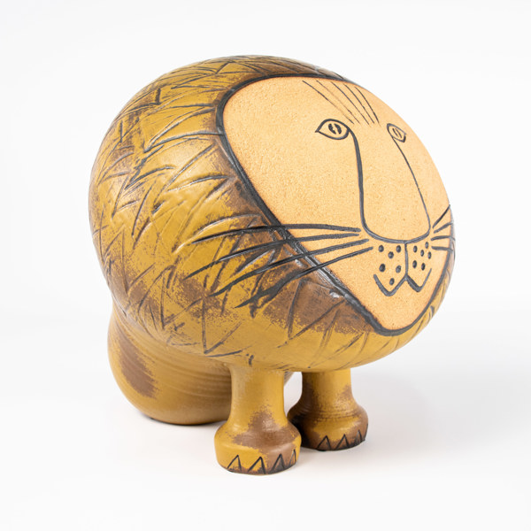 Lisa Larson, figurin, "Lejon Maxi", K-Studion, höjd 40 cm