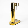 Kolsyremaskin, Aarke, guldfärgad, höjd 42 cm