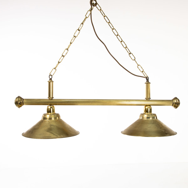 Biljardlampa, 2 ljuspunkter, längd 83 cm