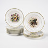 Samlartallrikar, 12 st, "De Danske Sangfugle", B&G