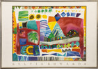 Sylvia Edwards, utställningsaffisch, 102x72 cm
