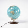 Jordglob, med belysning, 1970-tal, Scanglobe, höjd 40 cm
