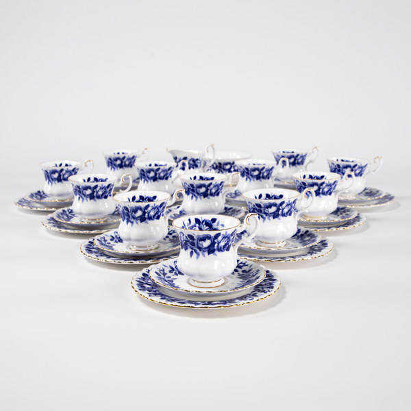 Kaffeservis, 38 delar, "Aristocrat", Royal Albert