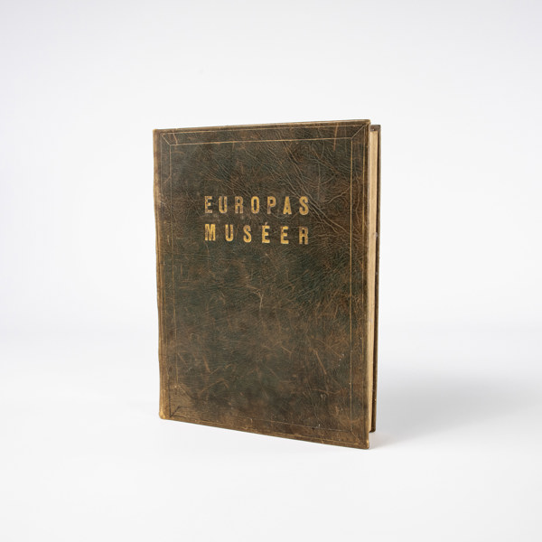 Bok, "Europas Muséer", Isaac Marcus Boktryckeri, 1920