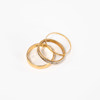 Ringar, 3 st, 18k guld