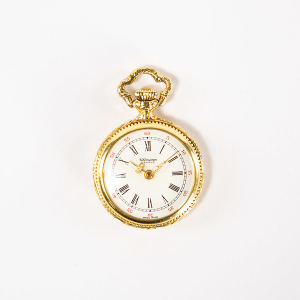 Mormorsur, 18k guld, Uhlmann Geneve, 25 mm, vikt 13,6 gram