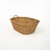 Mangelkorg, flätad rotting, längd 78 cm och mindre