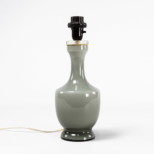 Bordslampa, glas, höjd 36 cm