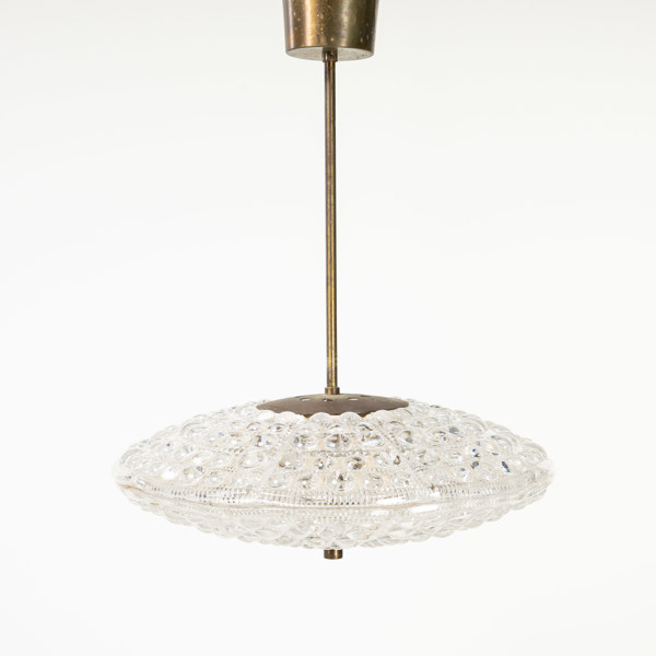 Carl Fagerlund, taklampa, Orrefors, Ø 40 cm