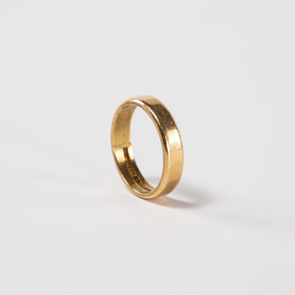 Ring, 18k guld, storlek 18,5