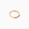 Ring, 18k guld, briljanter, storlek 16,5