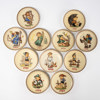 Samlartallrikar, 27 st, M.I. Hummel för Goebel