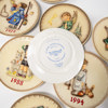 Samlartallrikar, 27 st, M.I. Hummel för Goebel