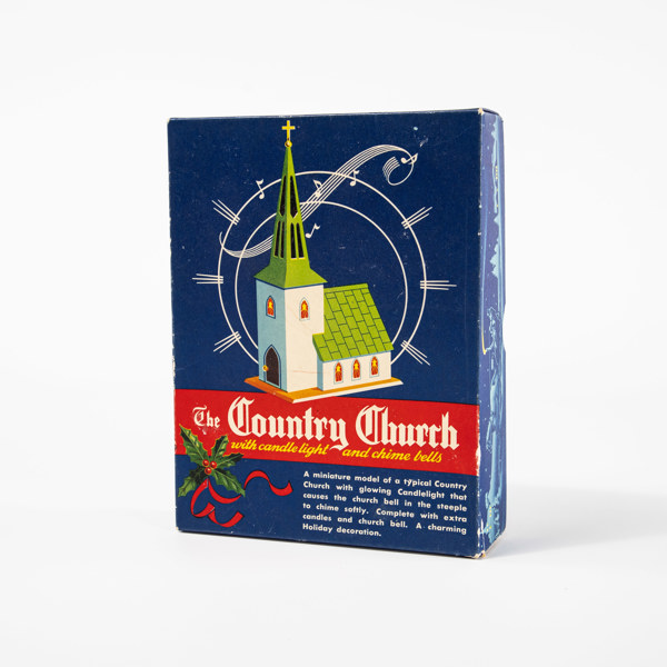 Julkyrka, "The Country Church", plåt, 40/50-tal, Sverige