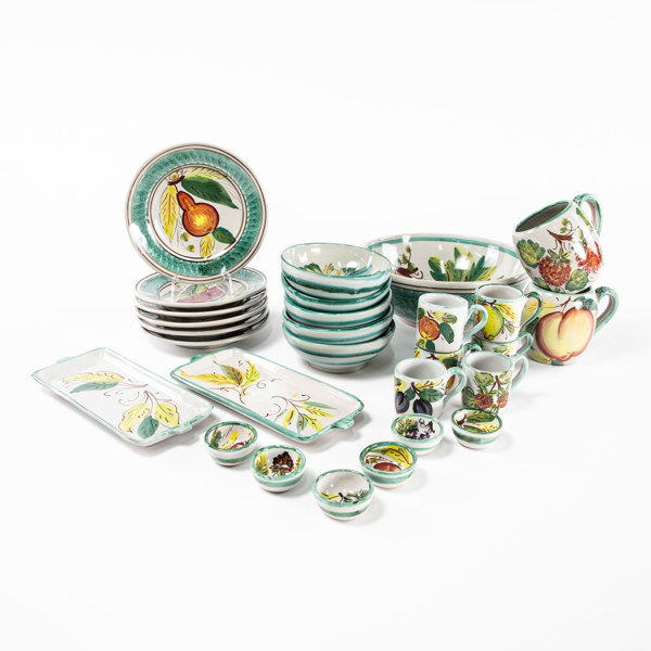 Servis, 28 delar, Taormina, Italien