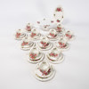 Kaffeservis, 38 delar, "Prairie Rose", Royal Albert