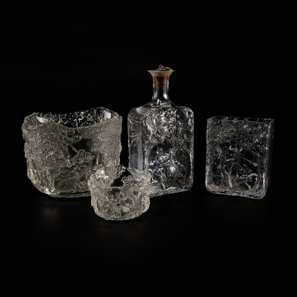 Kjell Engman, "Midsommardansen", 4 delar, Boda, högsta 22 cm