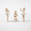 Figuriner, 3 st, Wallendorf, högsta 15 cm