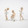 Figuriner, 3 st, Wallendorf, högsta 15 cm