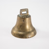 Mässingsklockor, 3 st, höjd 9 cm och mindre