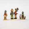 Figuriner, 3 st, Hummel, Goebel, högsta 14,5 cm