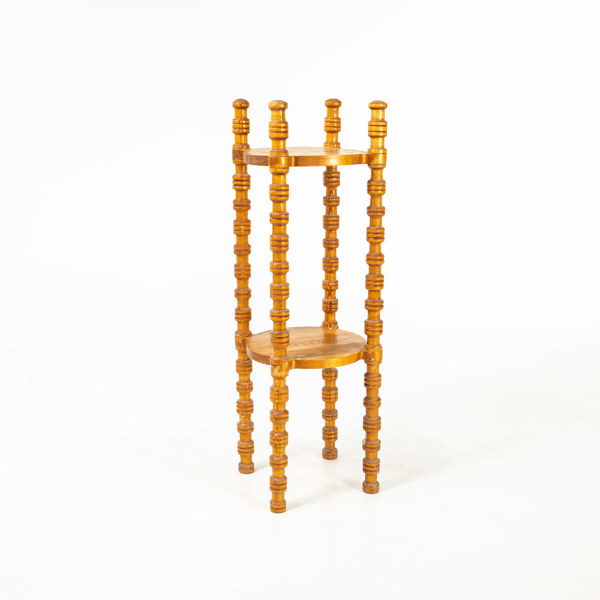 Piedestal, furu, höjd 86 cm