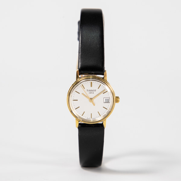 Damarmbandsur, Tissot, "För nit och redlighet", 18k guld, 22 mm