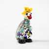 Figurin, clown, Murano, höjd 16 cm