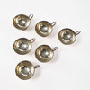 Punschbägare, servettring, 7 delar, silver