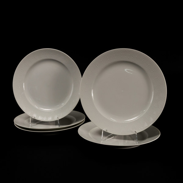 Axel Salto, tallrikar, 5 st, "Salto", Royal Copenhagen, Ø 25,5 cm