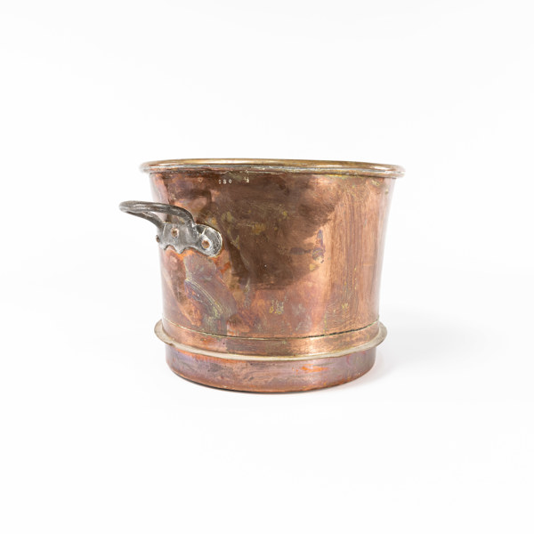 Koppargryta med hänklar, diameter 29 cm