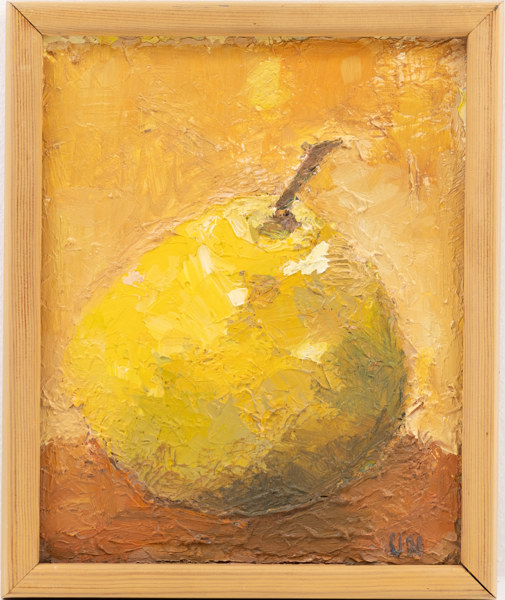 Ulla Nordenfelt, olja på pannå, monogramsignerad, 25x30 cm