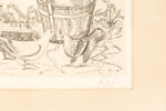 Abraham Krol, etsning, 14/60, signerad, 57x50 cm