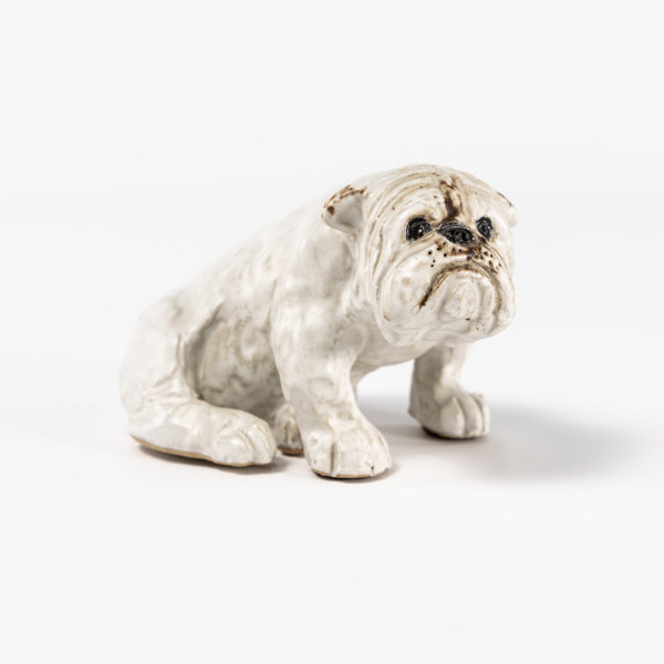 Maria Ericsson, figurin, bulldog, Jie, höjd 9 cm