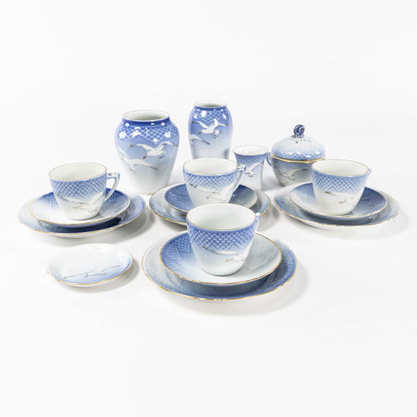 Servisdelar, 17 st, "Måsen", B&G