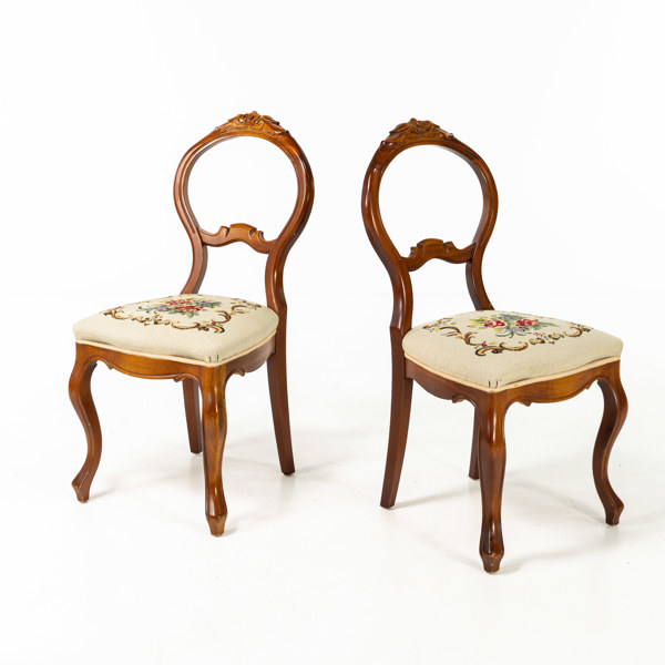 Stolar, ett par, nyrokoko, 1900-tal