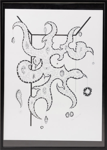 Torbjörn Birch, litografi, signerad, numrerad 3/80, 52 x 72 cm