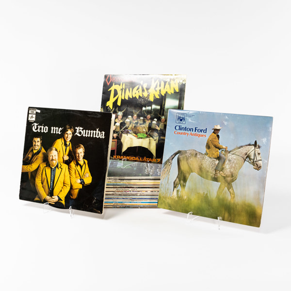 Vinylskivor, 37 st, bl a Vikingarna