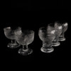Glas, 5 st, "Kekkerit", "Miranda", högsta 12,5 cm