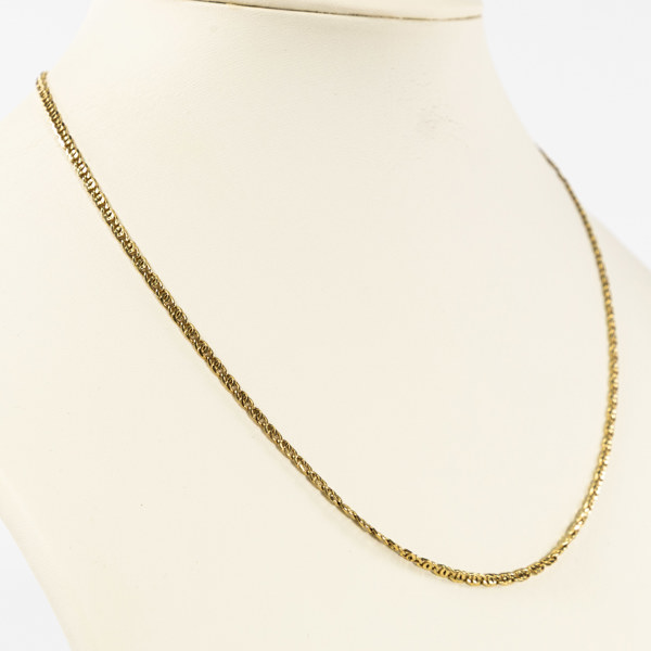 Kedja, 18k guld, längd 50 cm