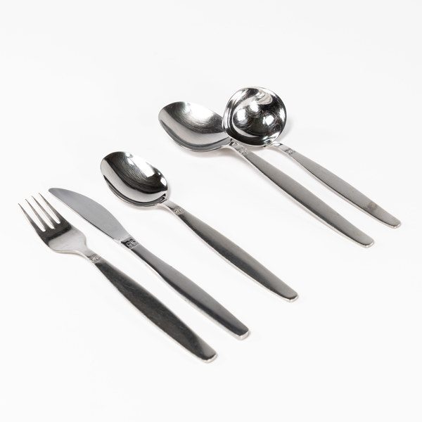 Sonja Katzin, bestick, 22 delar, "Sessan", rostfritt stål