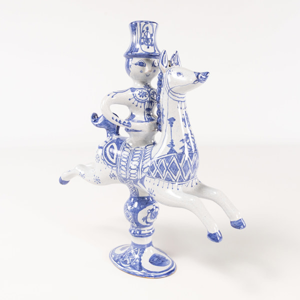 Björn Wiinblad, ljusstake, signerad, höjd 30 cm