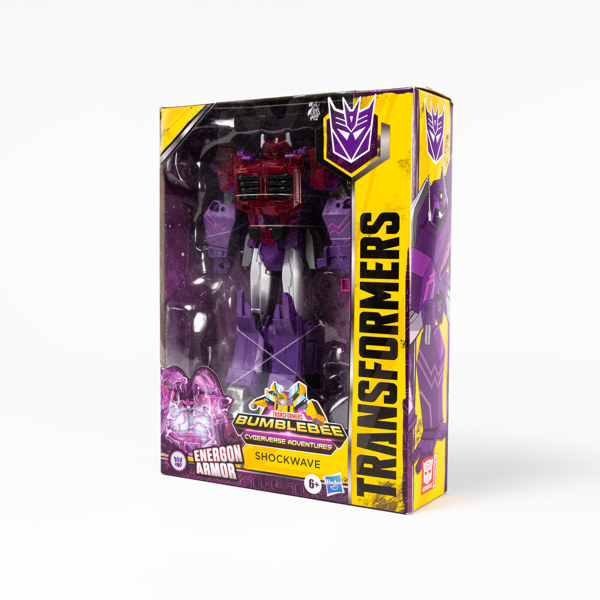 Transformers, "Shockwave", Energon Armor, i förpackning