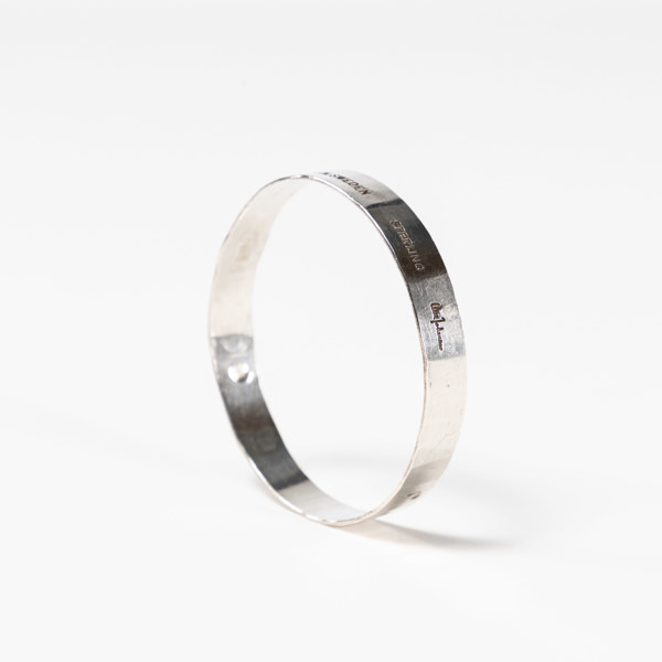 Owe Johansson, armring, silver, Ø 60mm