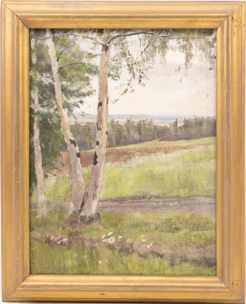 Gustav Edwall, olja på duk, 37 x 46 cm