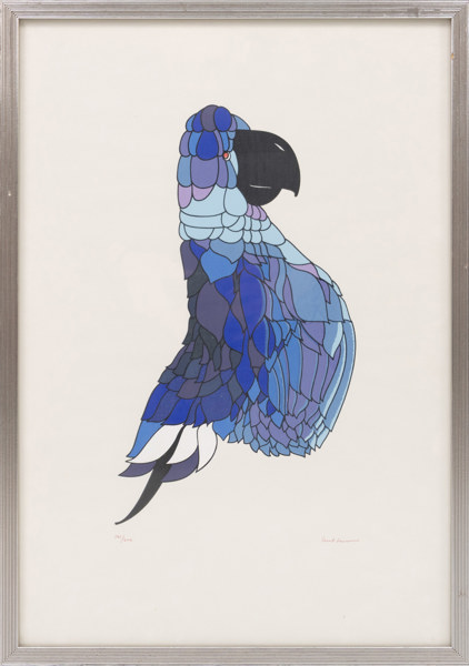 Oidentifierad konstnär, litografi, 161/200, signerad, 37x52 cm